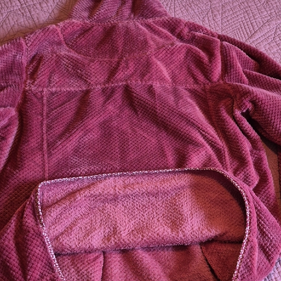 Simply Southern  Fuchsia Fleece Pullover - Picture 7 of 7